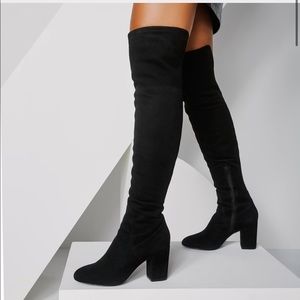 ALDO over the knee suede boots